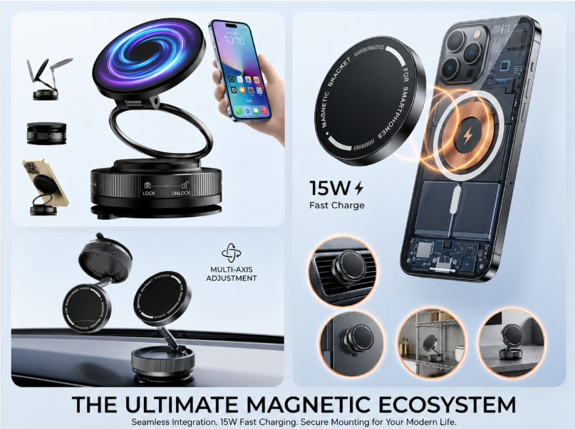 Soporte Magnetico Para Celulares 360
