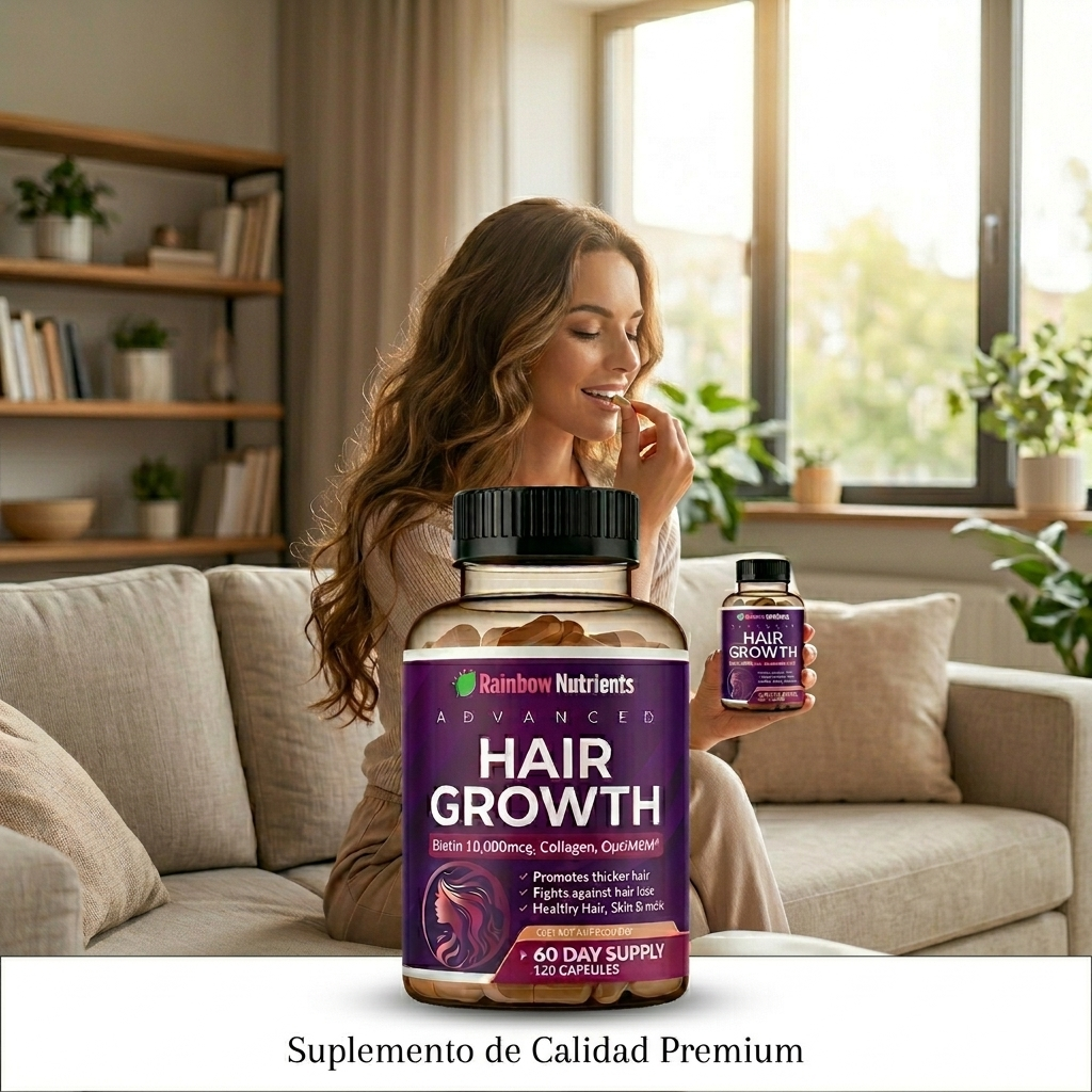 Rainbow Nutrients™ – Crecimiento Capilar Avanzado 🌈✨