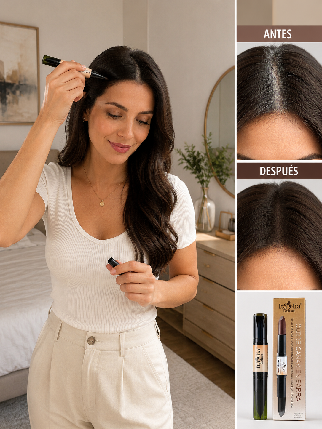 ✨ Lápiz Cubre Canas Instantáneo ✨