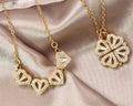 🍀💖 Collar Trébol de Corazones Convertible 4 en 1 💖🍀