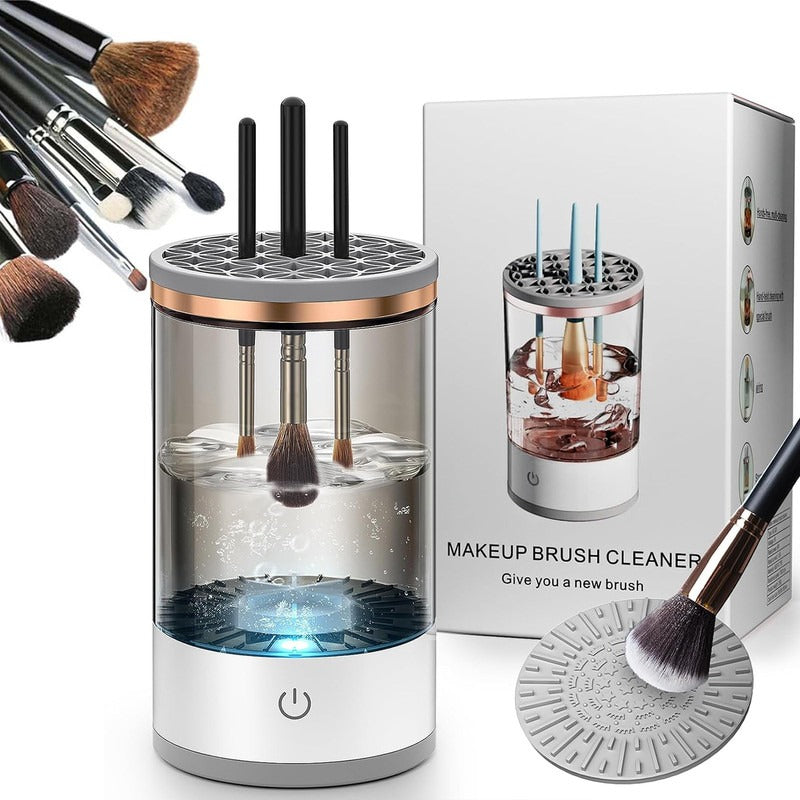 ✨ Limpiador Eléctrico de Brochas de Maquillaje