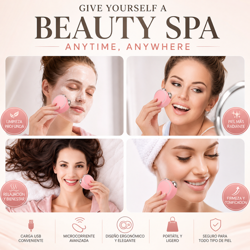Masajeador Facial Microcorriente