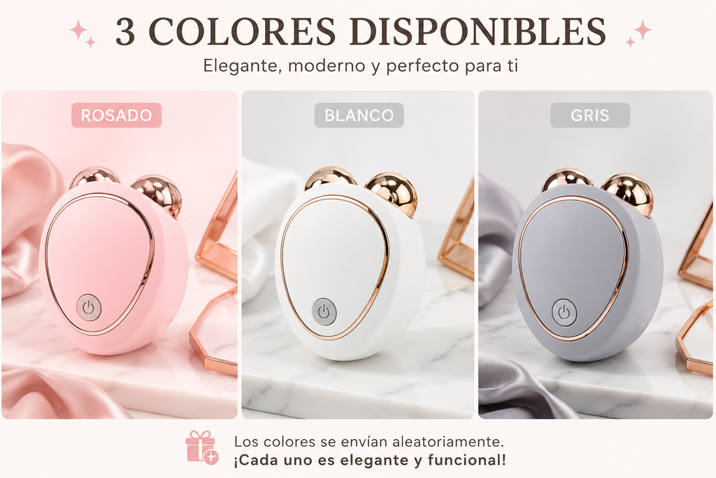 Masajeador Facial Microcorriente