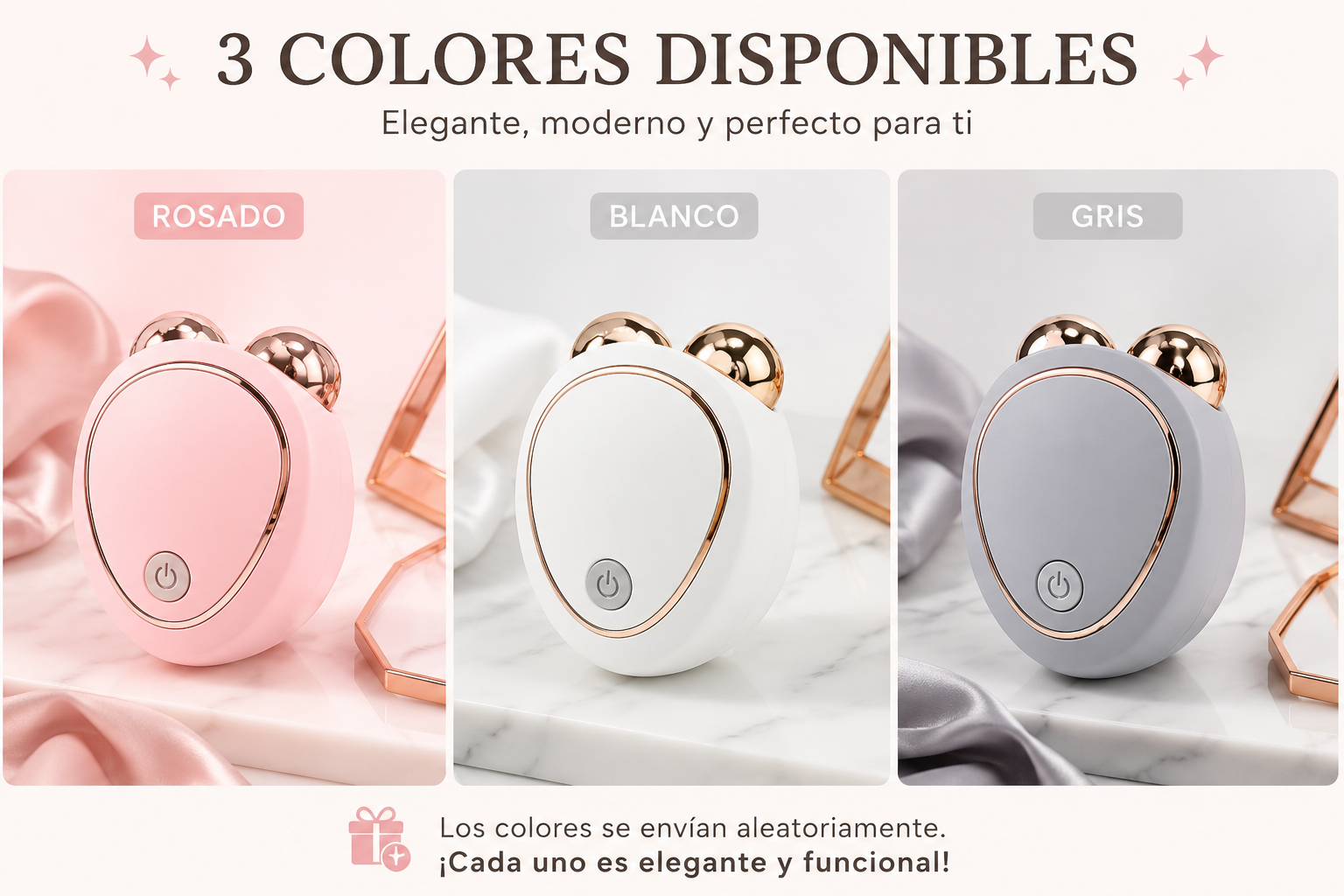 Masajeador Facial Microcorriente